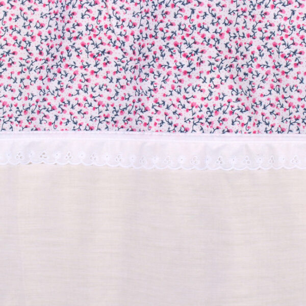 Cortina  Blanco Rosa 180 x 220 cms SKU 0575 - Imagen 3