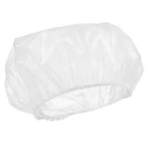 Pack 6 Gorras de ducha color blanco código10512