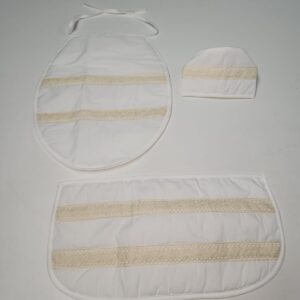 Accesorio baño color crudo,  Sku 0201