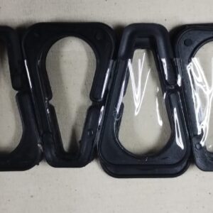 Gancho plástico color negro 14 unidades SKU 4