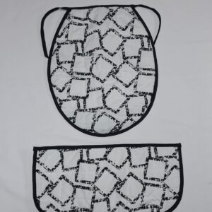 Accesorio baño diseño cadena negra, Sku 0214